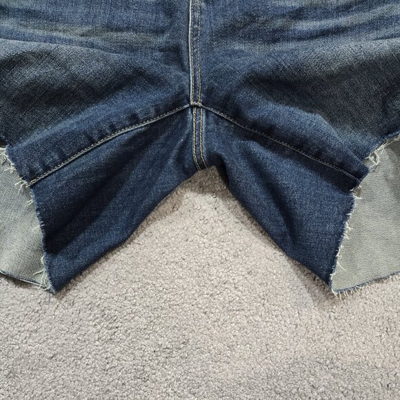 Judy Blue Bailey High Rise Mid Thigh Denim Shorts Dark Wash Stretch JB150051 - Picture 7 of 7